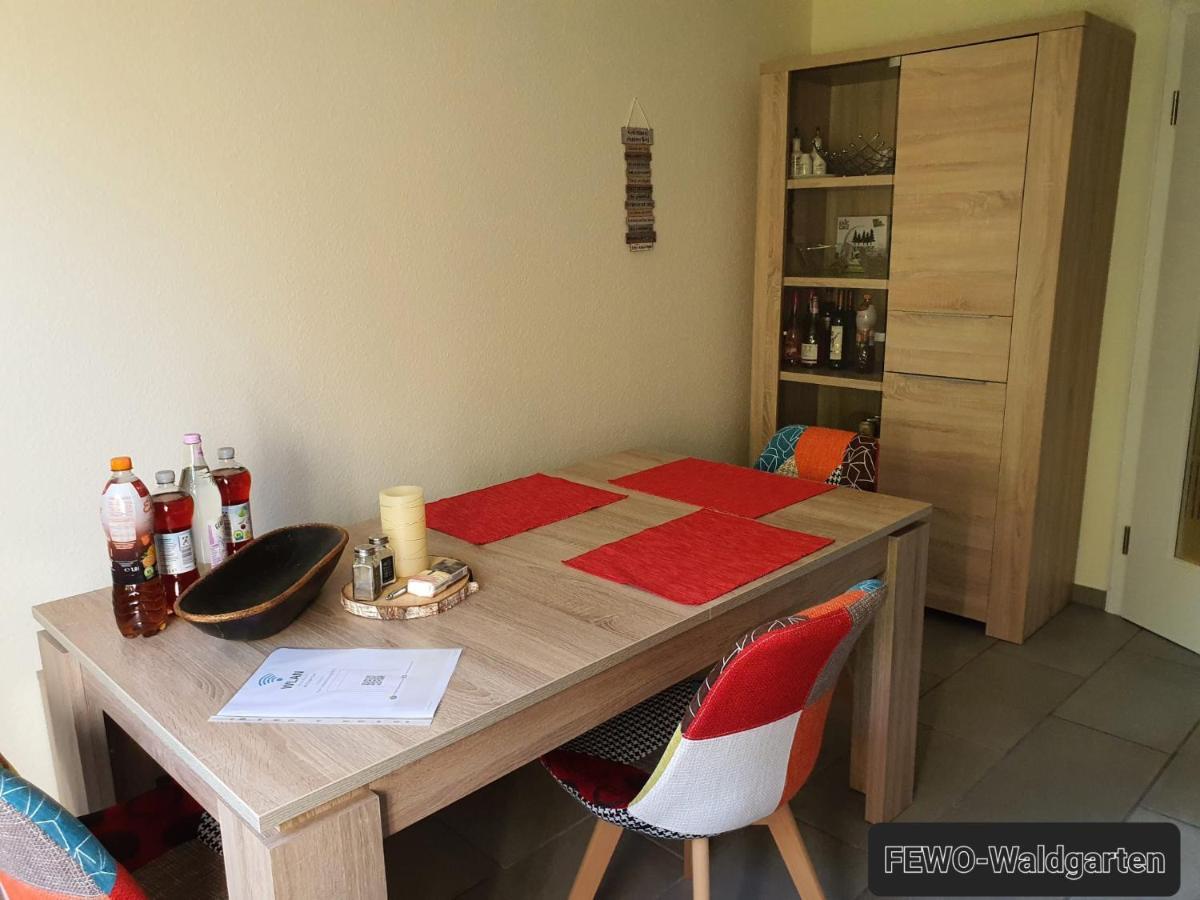 באד מינסטראייפל Ferienwohnung Waldgarten מראה חיצוני תמונה